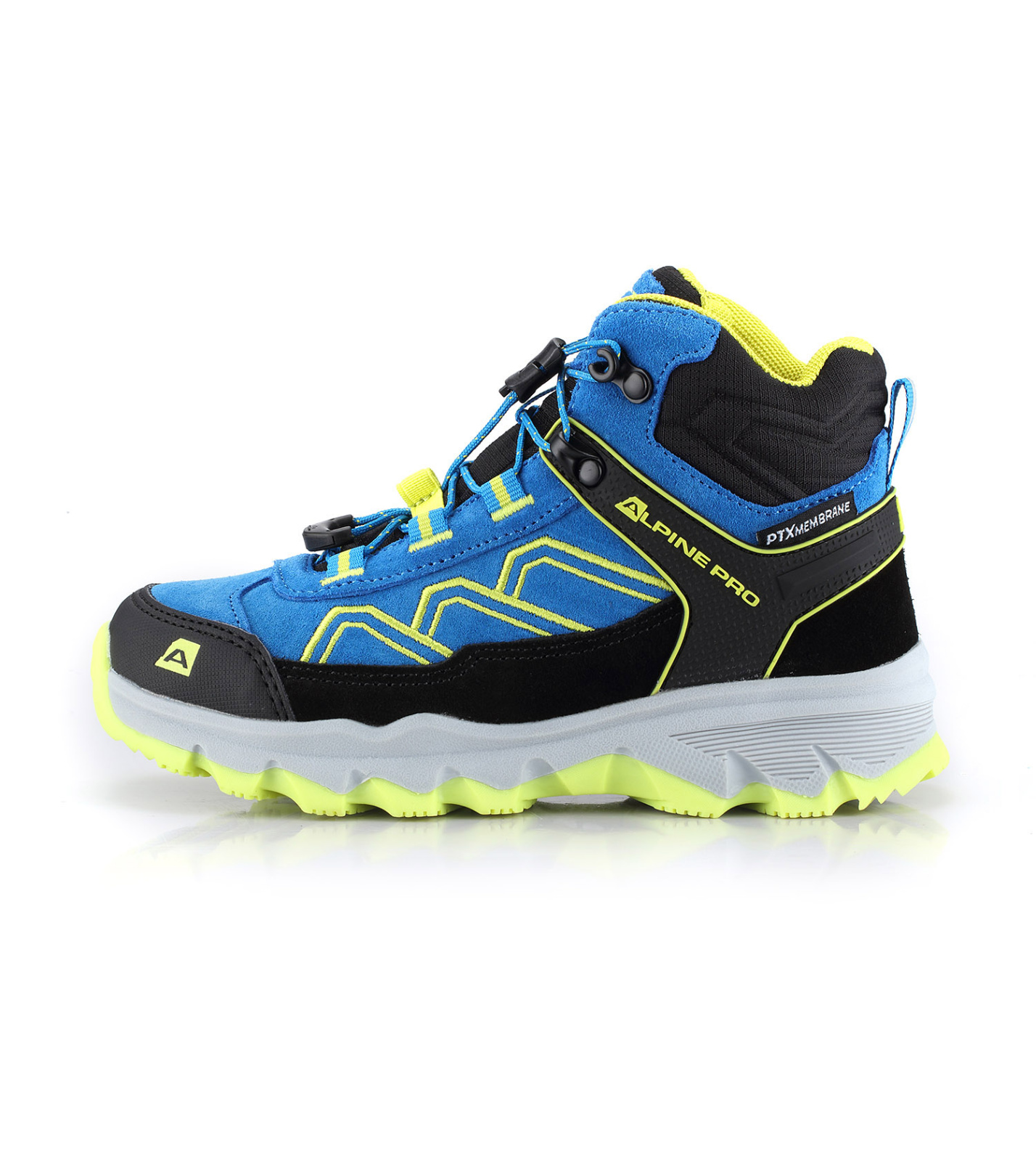 Alpine Pro Titano Detská outdoorová obuv KBTB392 cobalt blue 29