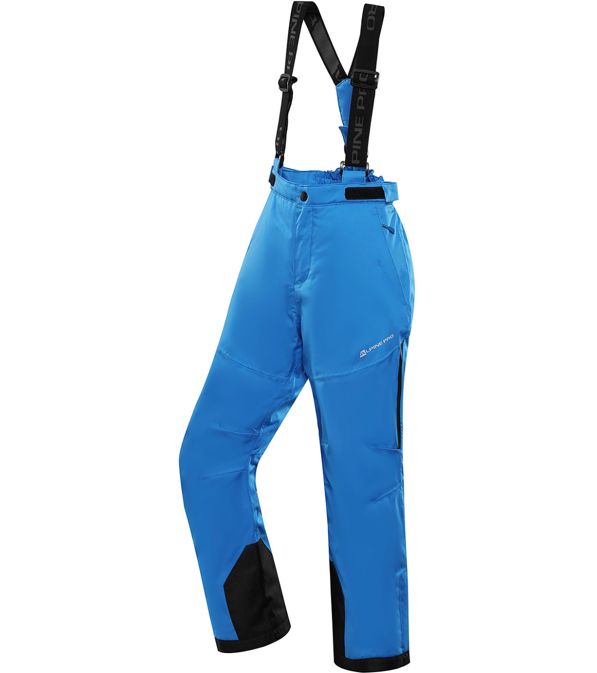 Alpine Pro Osago Detské lyžiarske nohavice s Ptx membránou KPAB322 cobalt blue 152-158