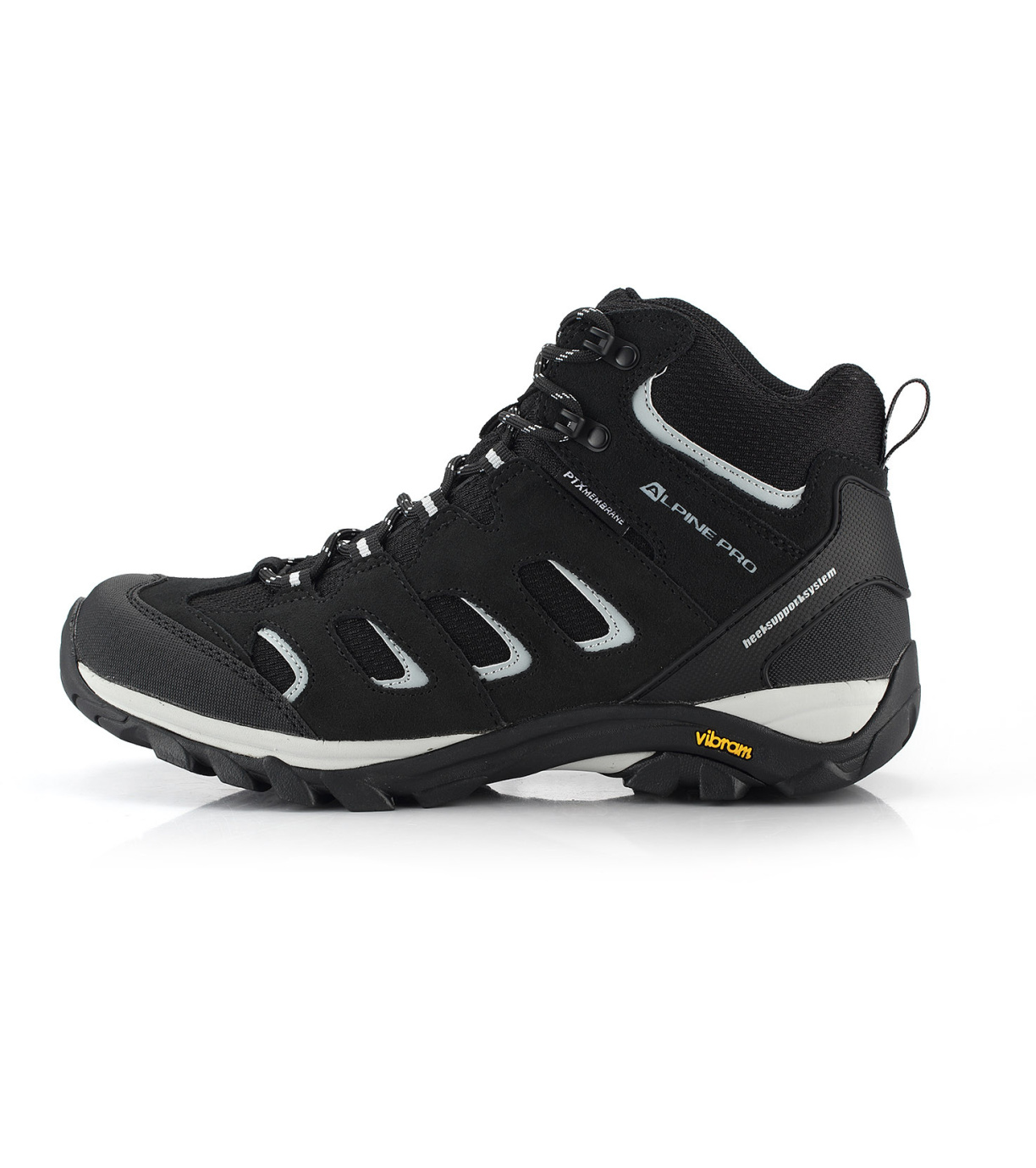 Alpine Pro Zerde Unisex outdoorová obuv UBTA359 čierna 42
