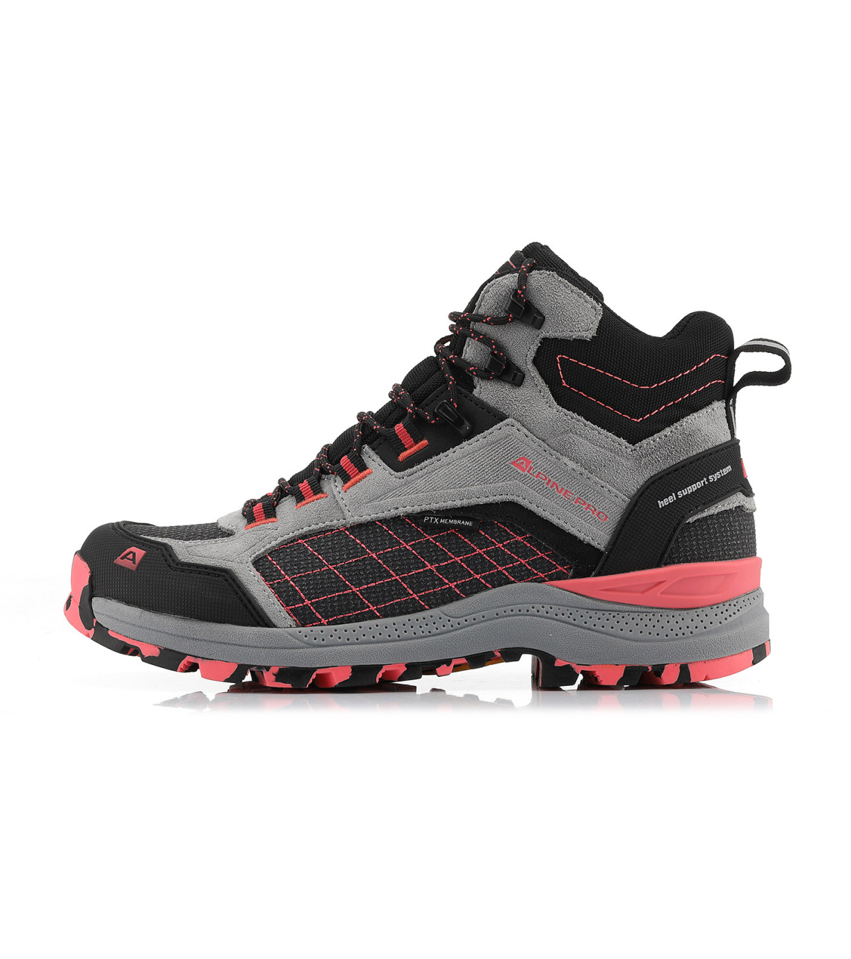 Alpine Pro Zerne Unisex outdoorová obuv UBTC379 šedá 42