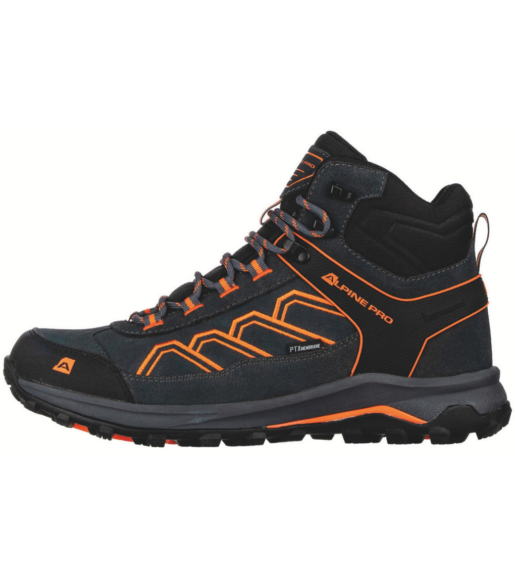 Alpine Pro Wuteve Unisex outdoorová obuv UBTB368 tmavo šedá 46