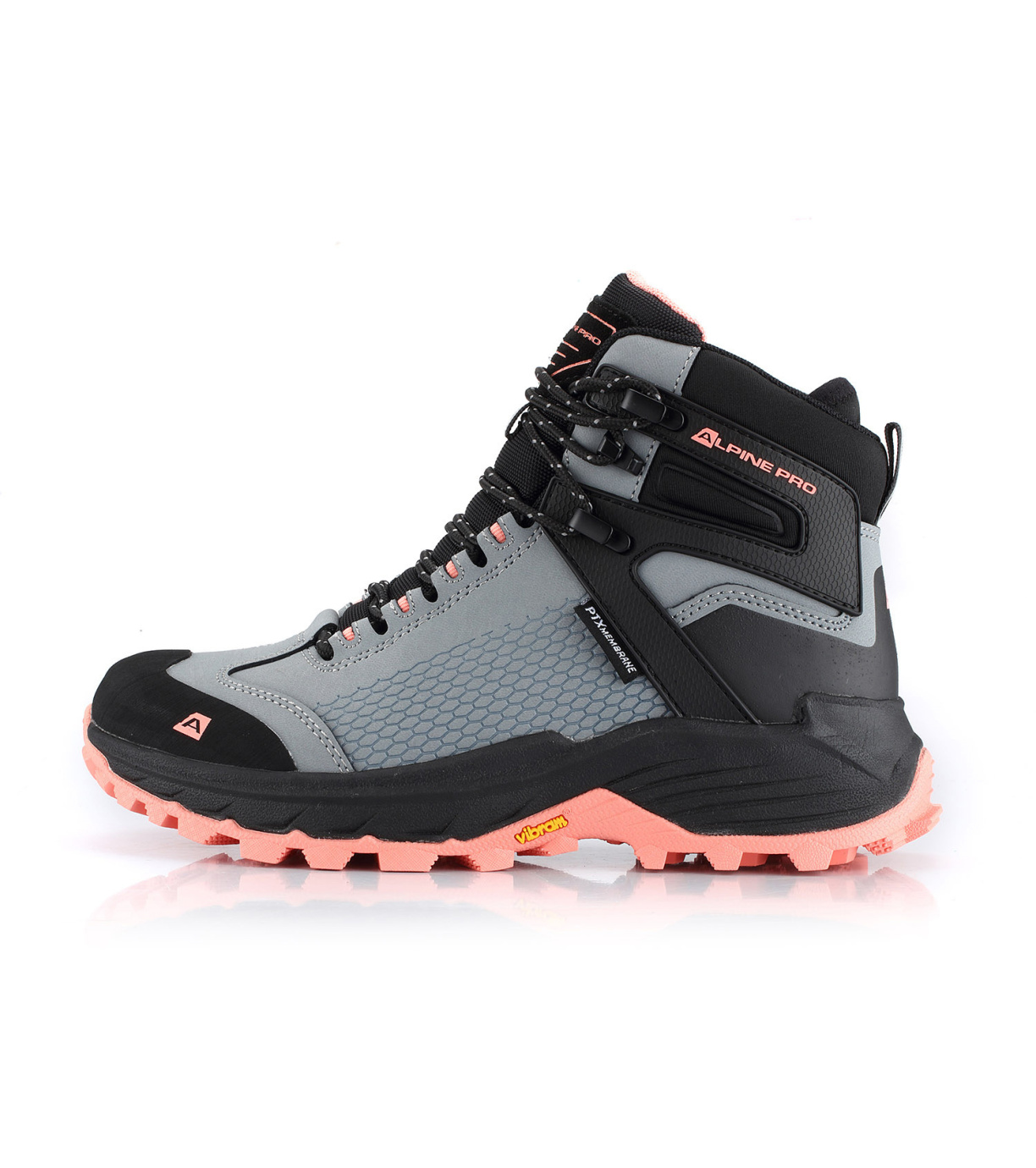 Alpine Pro Kneiffe Unisex outdoorová obuv UBTB364 šedá 40