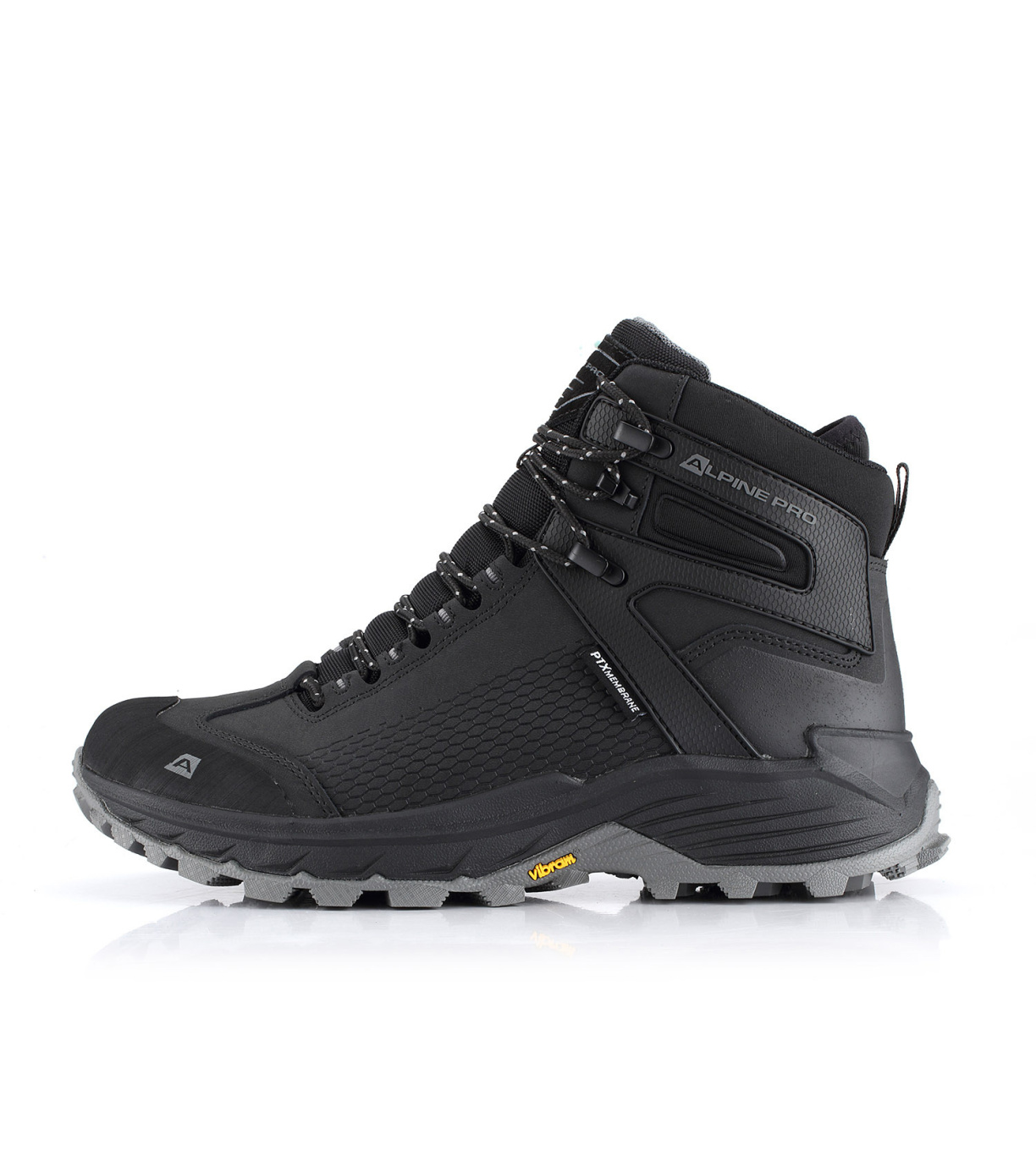 Alpine Pro Kneiffe Unisex outdoorová obuv UBTB364 čierna 38