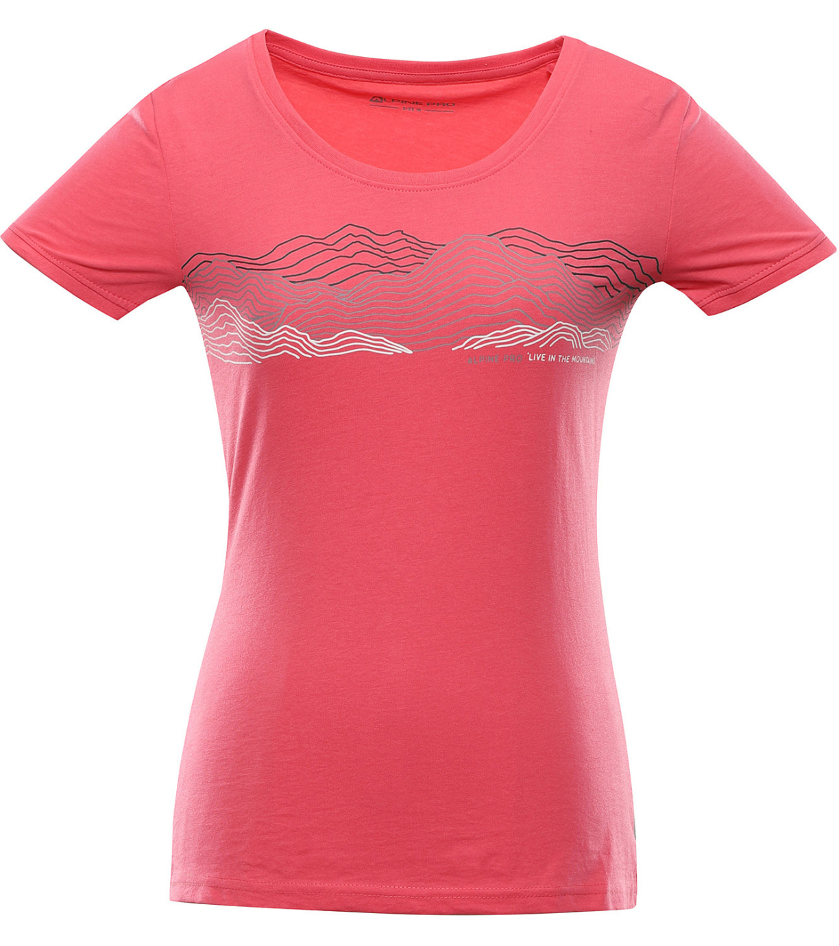 Alpine Pro Dafota Dámske triko LTSA958 rouge red XS