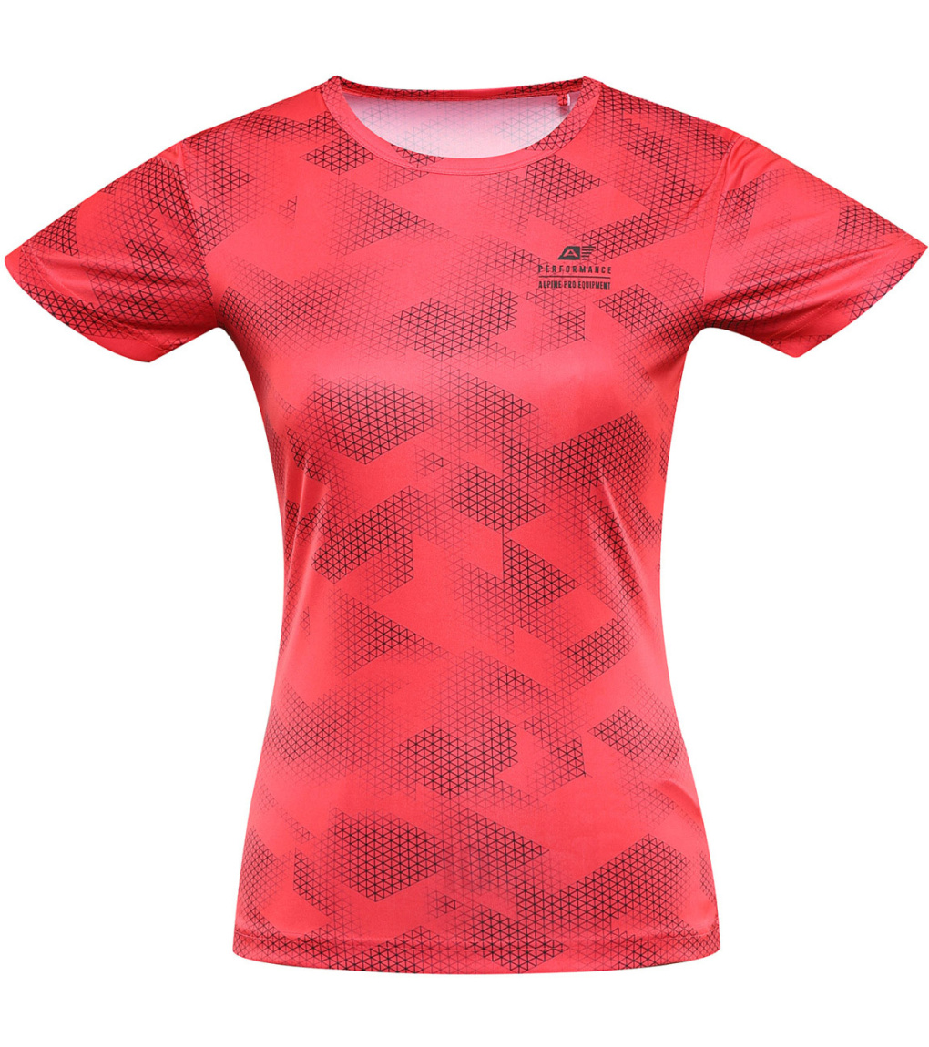 Alpine Pro Quatra Dámske funkčné triko LTSC997 diva pink M-L