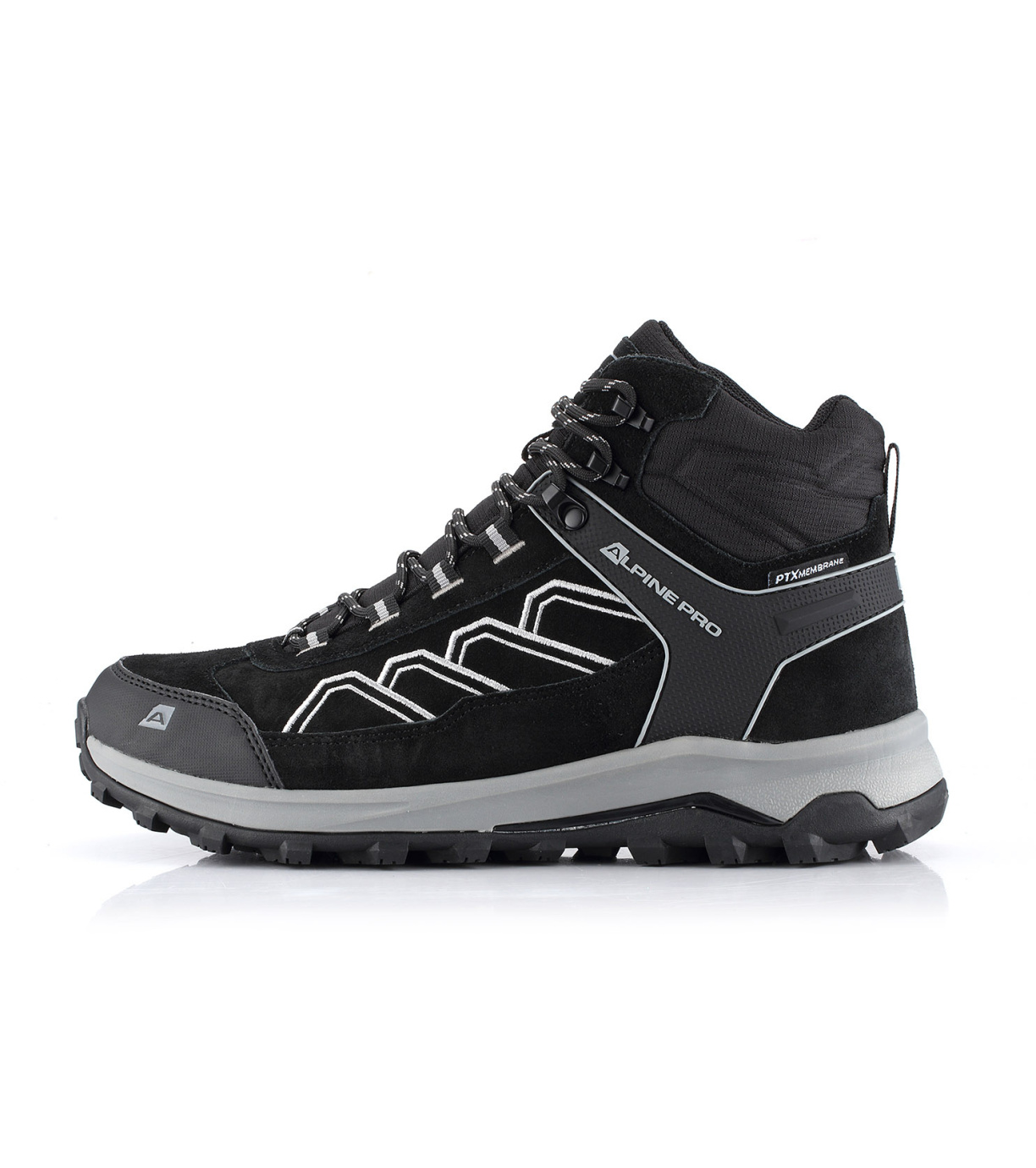 Alpine Pro Wuteve Unisex outdoorová obuv UBTB368 čierna 45