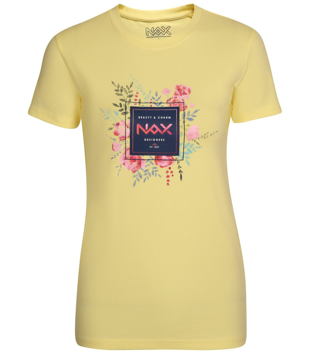 Nax Sedola Dámske triko LTSX935 svetlá žlté S