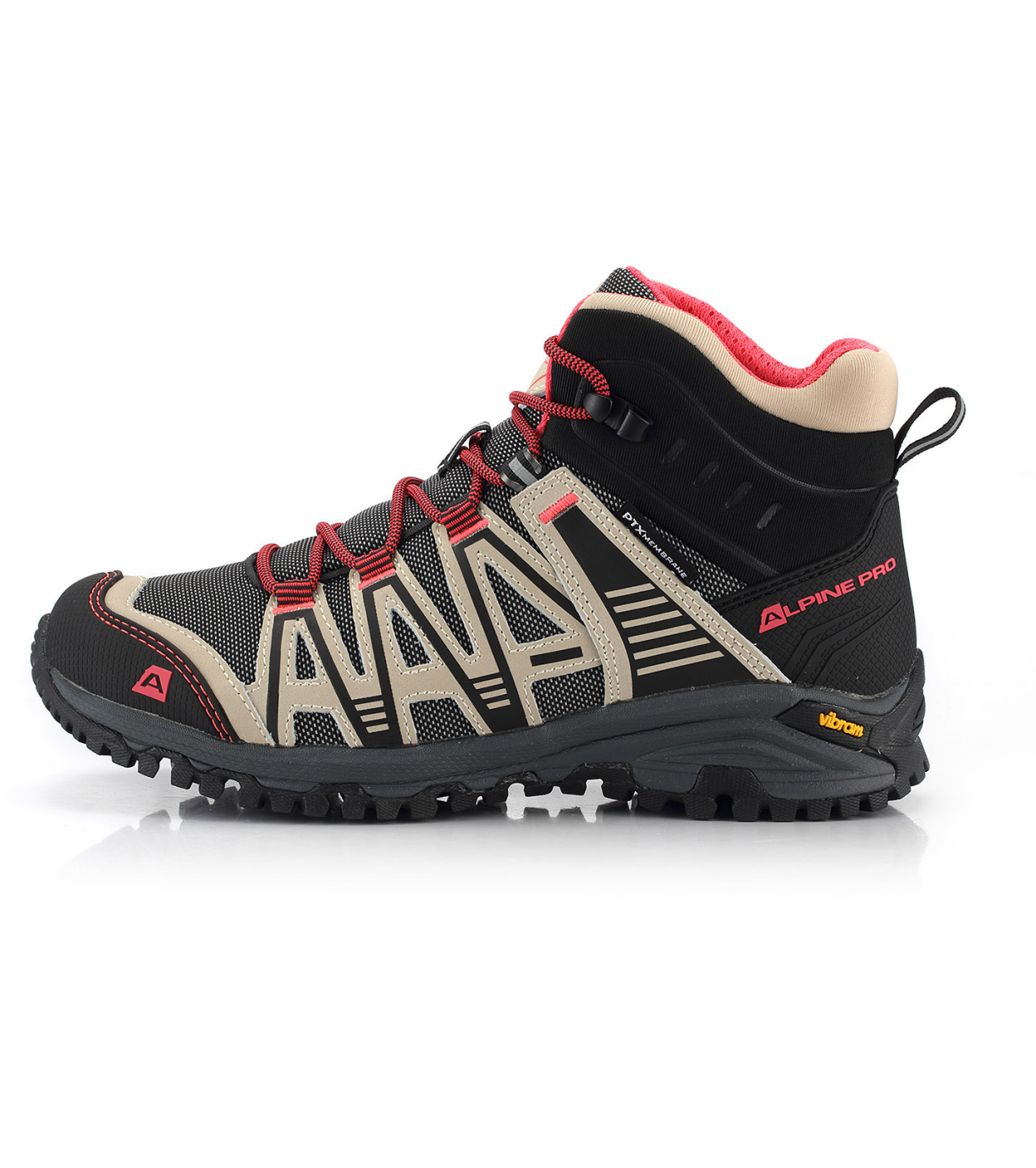 Alpine Pro Zelime Unisex outdoorová obuv UBTA332 whisper pink 37