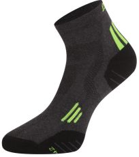 Unisex ponožky AXION 3 ALPINE PRO reflexná žltá