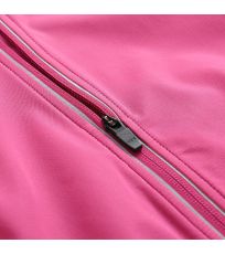 Detská softshell bunda TYCHO ALPINE PRO fuchsia