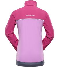 Detská softshell bunda TYCHO ALPINE PRO fuchsia