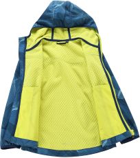 Detská softshell bunda HOORO ALPINE PRO vallarta blue