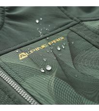 Detská softshell bunda HOORO ALPINE PRO loden frost