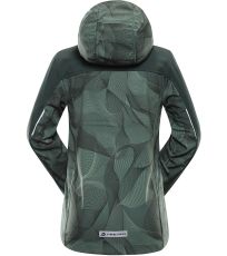 Detská softshell bunda HOORO ALPINE PRO loden frost