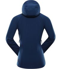 Dámska softshell bunda HOORA ALPINE PRO perzská modrá