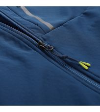 Pánska softshell bunda HOOR ALPINE PRO perzská modrá