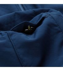 Pánska softshell bunda HOOR ALPINE PRO perzská modrá