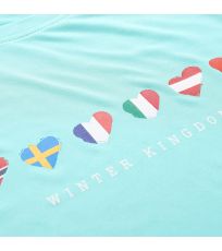 Dámske funkčné triko AMADA ALPINE PRO Cockatoo