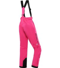 Detské lyžiarske nohavice s PTX membránou OSAGO ALPINE PRO pink glo