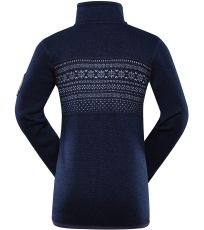 Detský outdoorový sveter ZEGO ALPINE PRO perzská modrá