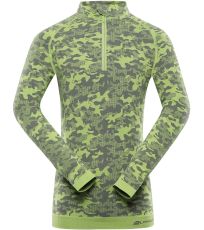 Detské funkčné spodné tričko SEAMO ALPINE PRO lime green