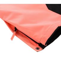 Dámske lyžiarske nohavice s PTX membránou OSAGA ALPINE PRO neon salmon