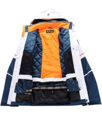 Pánska lyžiarska bunda s PTX membránou ZARIB ALPINE PRO biela