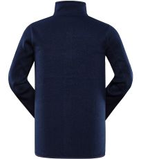 Pánsky outdoorový sveter ZEG ALPINE PRO perzská modrá