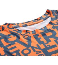 Pánske funkčné tričko s dlhým rukávom LOUS ALPINE PRO orange tiger