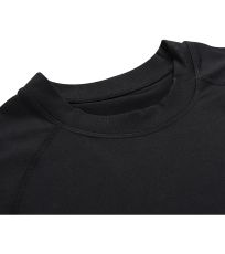 Pánske funkčné spodné tričko s dlhým rukávom AMBOS ALPINE PRO čierna
