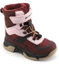 Detská zimná obuv s PTX membránou NERO ALPINE PRO anemone