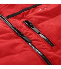 Dámska lyžiarska bunda KORA ALPINE PRO tmavo červená