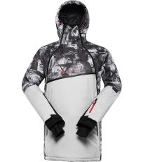 Pánska lyžiarska bunda s PTX membránou OMEQ ALPINE PRO grey