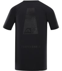 Pánske funkčné tričko s reflexnými prvkami MOLS ALPINE PRO čierna