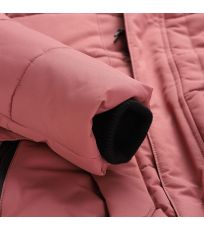 Detská zimná bunda EGYPO ALPINE PRO dusty rose