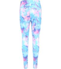 Dámske športové legíny WOREDA ALPINE PRO akva modrá