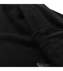 Detská fleece mikina SIUSO 2 ALPINE PRO čierna