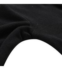 Detská fleece mikina SIUSO 2 ALPINE PRO čierna