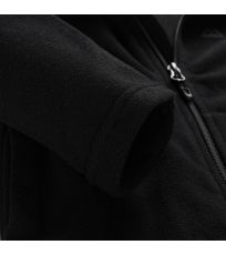 Detská fleece mikina SIUSO 2 ALPINE PRO čierna