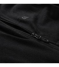 Detská fleece mikina SIUSO 2 ALPINE PRO čierna