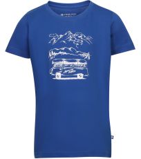 Detské tričko BADAMO ALPINE PRO modrá