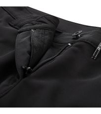 Dámske softshellové nohavice MURIA 3 INS. ALPINE PRO čierna