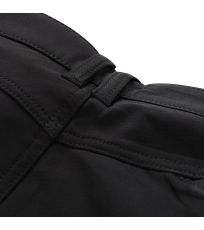 Pánske softshellové nohavice CARB 3 INS. ALPINE PRO čierna