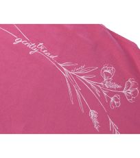 Dámske bavlnené triko GABORA ALPINE PRO karmínová