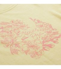 Dámske tričko ROZENA 6 ALPINE PRO mellow yellow