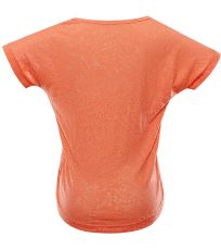 Dámske tričko HARISA 4 ALPINE PRO fresh salmon
