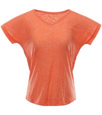 Dámske tričko HARISA 4 ALPINE PRO fresh salmon