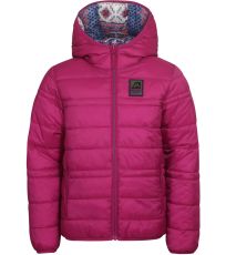 Detská obojstranná bunda MICHRO ALPINE PRO fuchsia