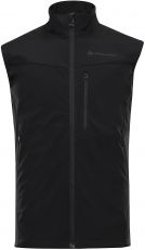Pánska softshellová vesta SHILEM ALPINE PRO čierna