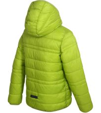 Detská obojstranná bunda MICHRO ALPINE PRO lime green